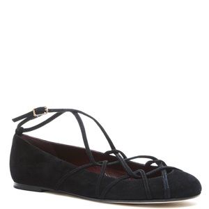 Marc Jacobs claudia ghillie ballerina flats Sz 38